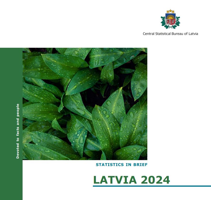  Cover page of the publication with green plant leaves