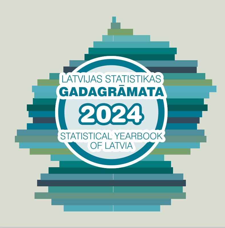 Cover image of the Statistical Yearbook with the title and a stylized Christmas tree.