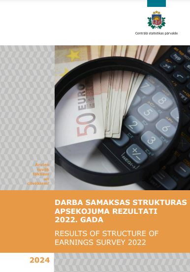 The cover of the publication shows a magnifying glass, with money and a calculator underneath. The title of the publication is in white letters in an orange frame.