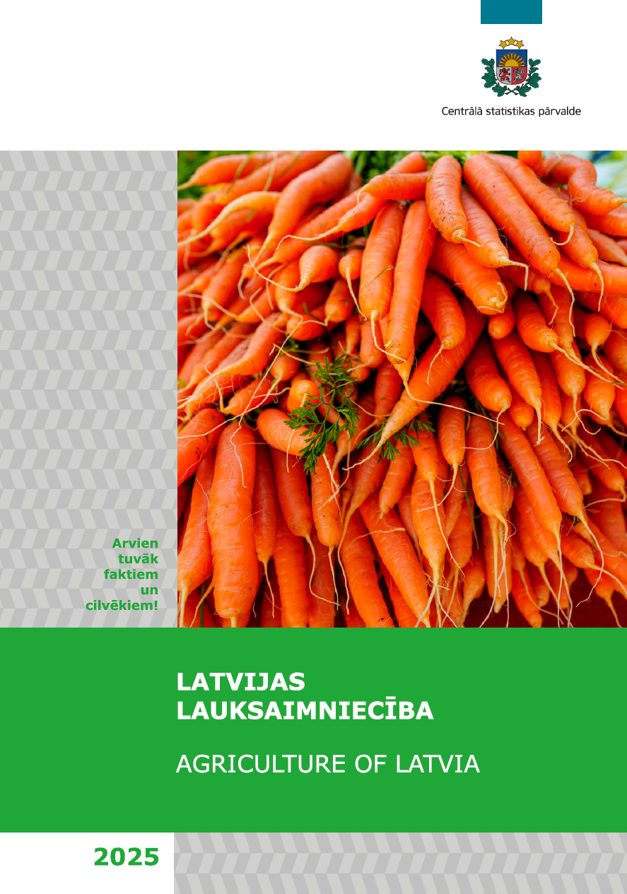 Publikācijas vāka attēls ar burkāniem